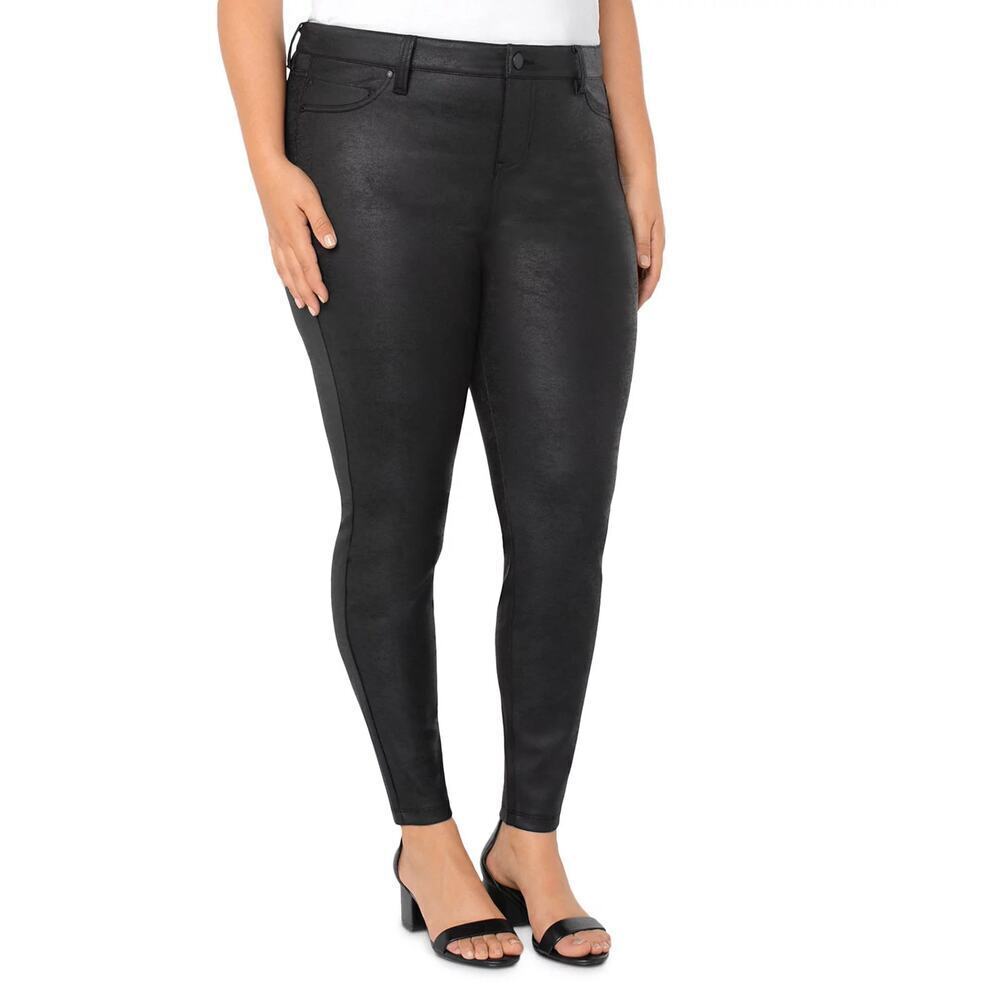 Liverpool Los Angeles Size 20 Madonna High Rise Coated Skinny Leggings Pants